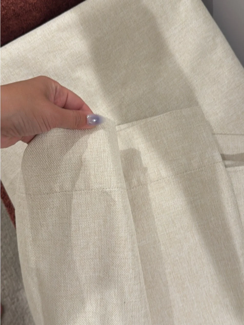 50” x 102” Linen Tall 100% Blackout Curtains